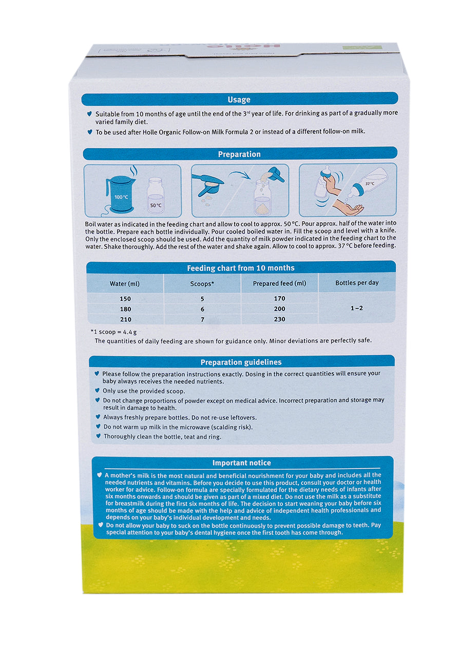 Holle Stage 3 Formula